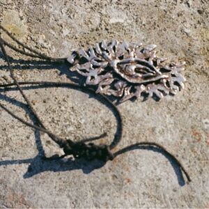 Silver Silver Vulva Necklace